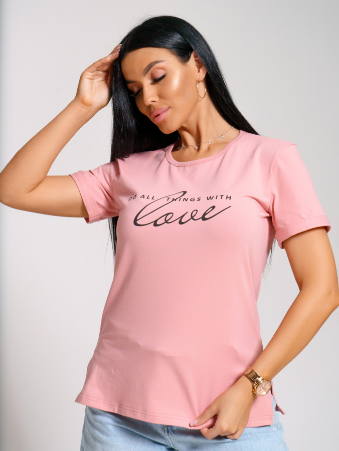 Браво(пудра) футболка