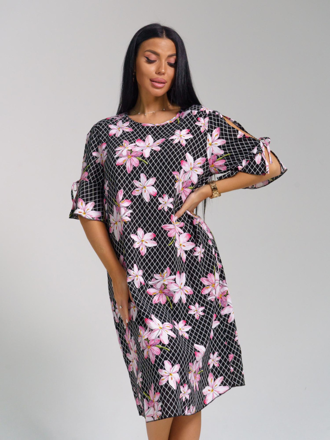 Лилия(чёрный) платье