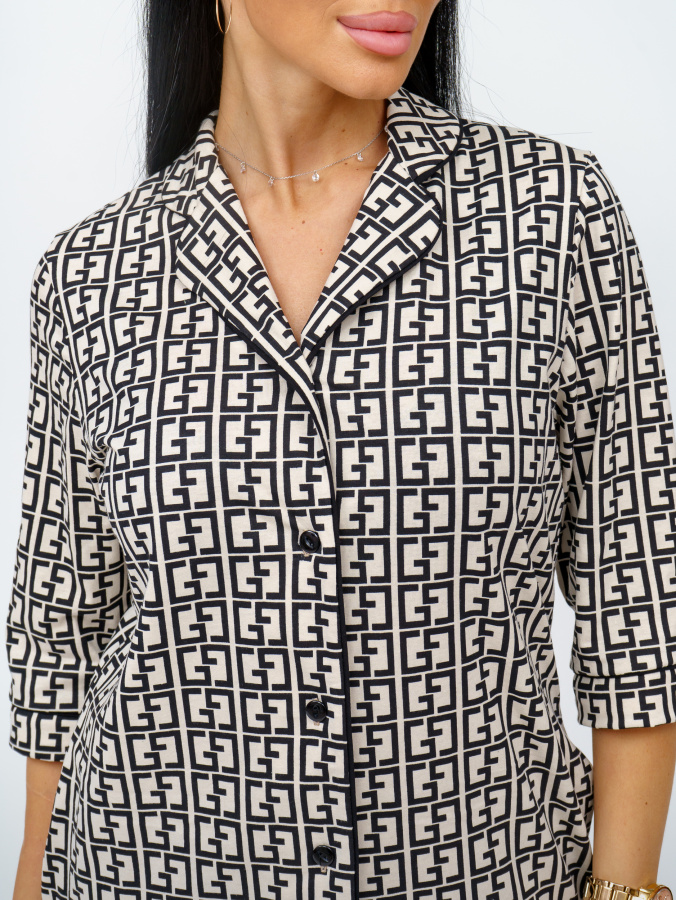 Вивьен(узор) халат