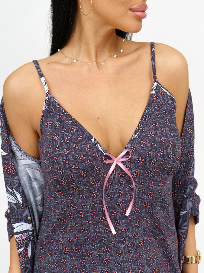 Мимоза(графит) комплект