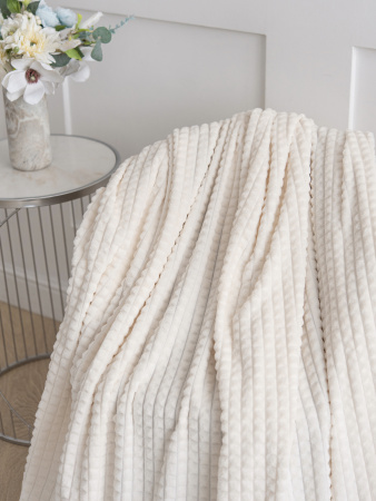 Мозаика(молоко) плед велсофт