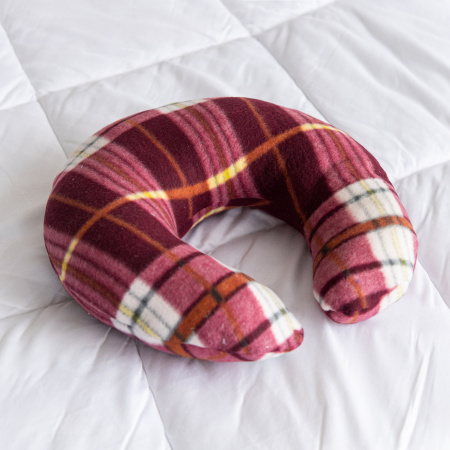 Подушка дорожная флис