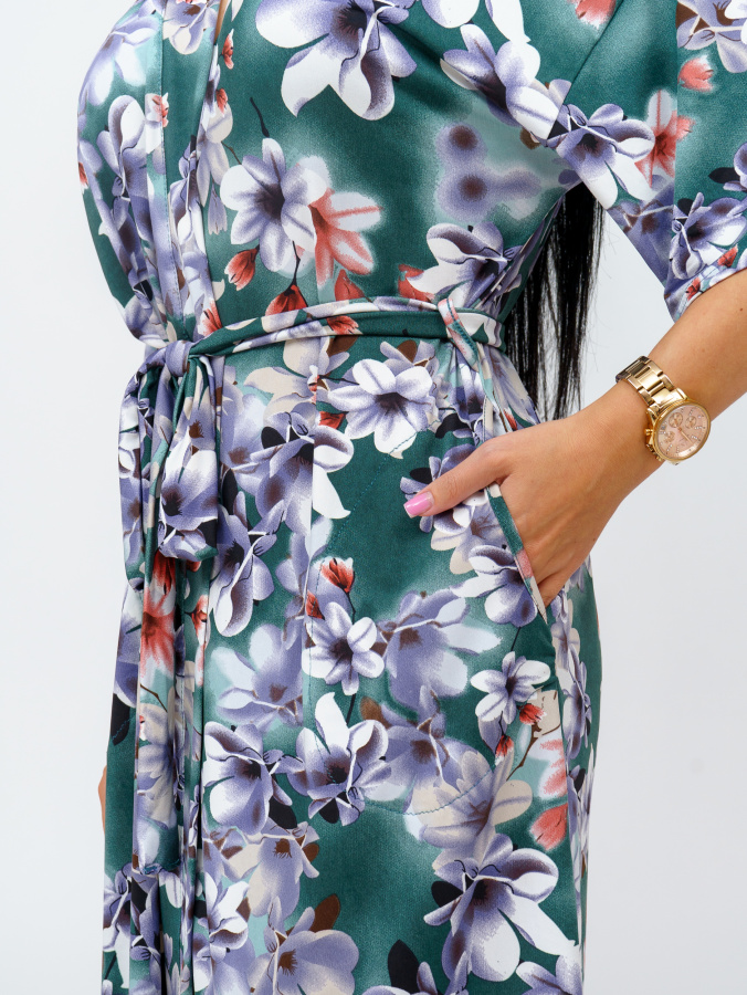 Токио(зеленый) халат