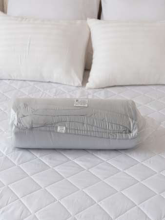 Одеяло "Лебяжий пух" всесезон. м/ф (серый)