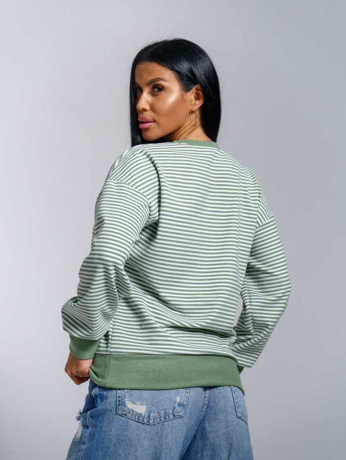 Мелиса(хаки) свитшот