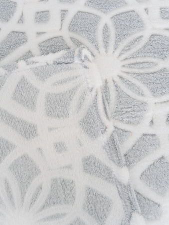 Лотос(серебро) плед велсофт