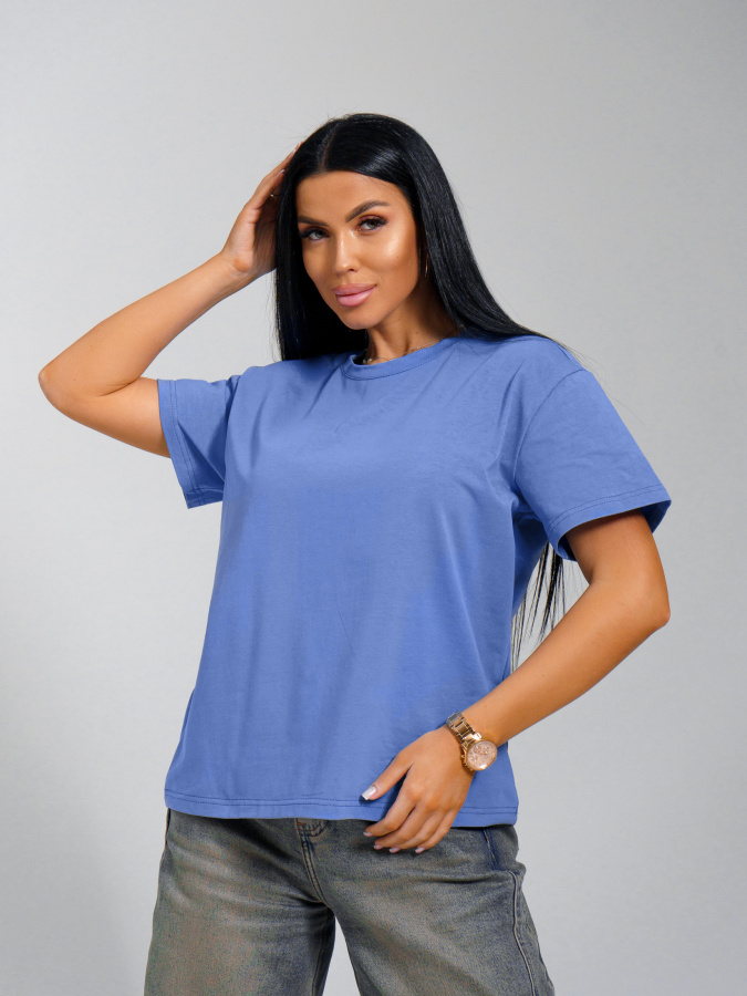 Оливия(фиалковый) футболка