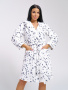 Звездопад(белый) халат