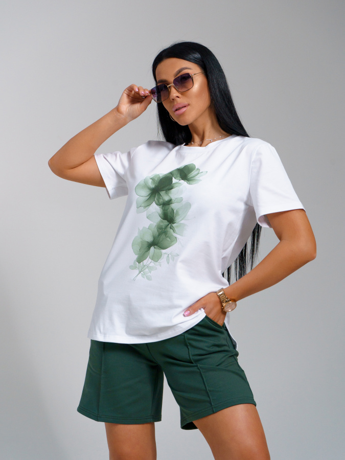 Агата(зеленый) костюм