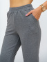 Акцент(темно-серый меланж) брюки