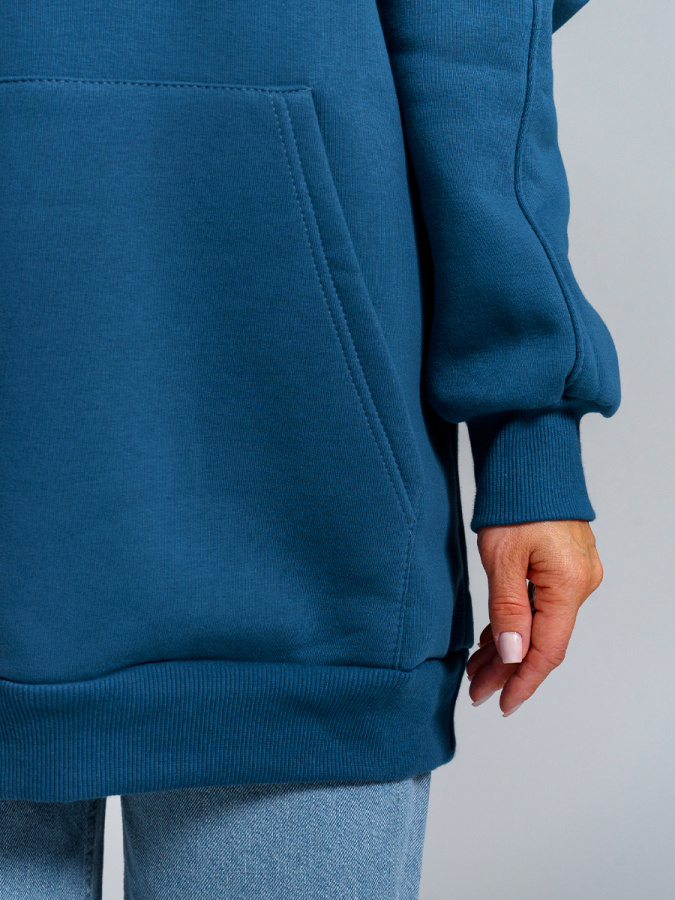 Перфект(индиго) толстовка(худи)