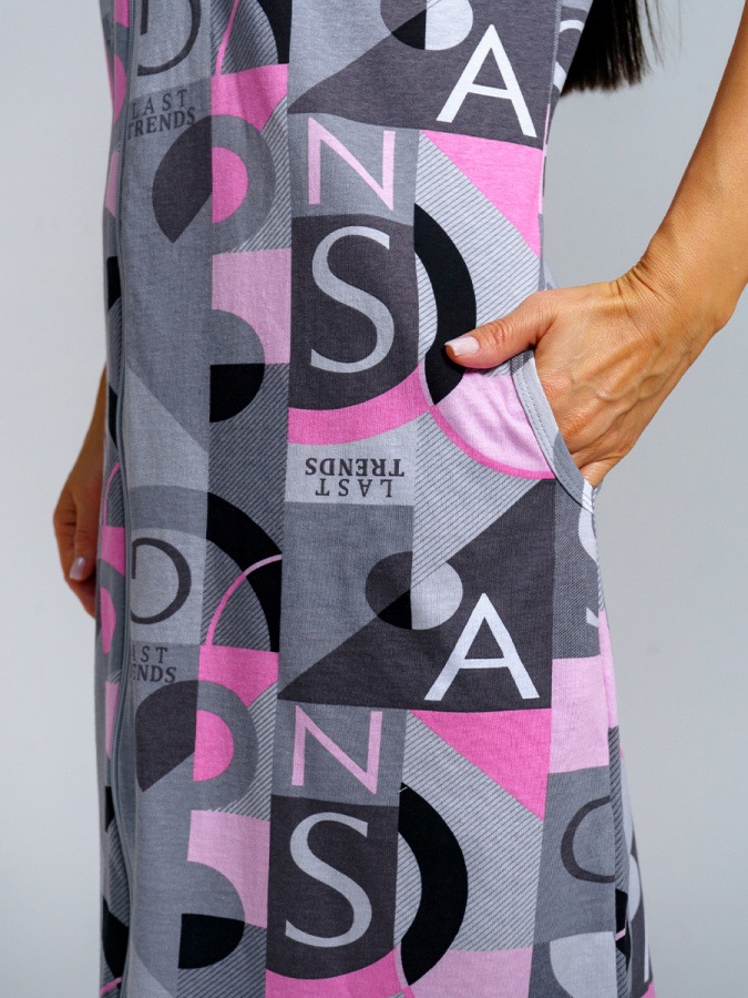 Грация(серый) халат