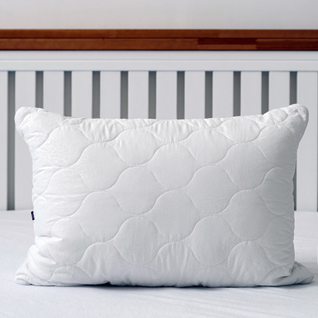 Подушка стеганая файбер м/ф (белая)