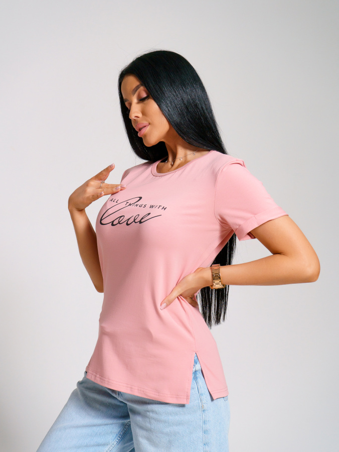 Браво(пудра) футболка