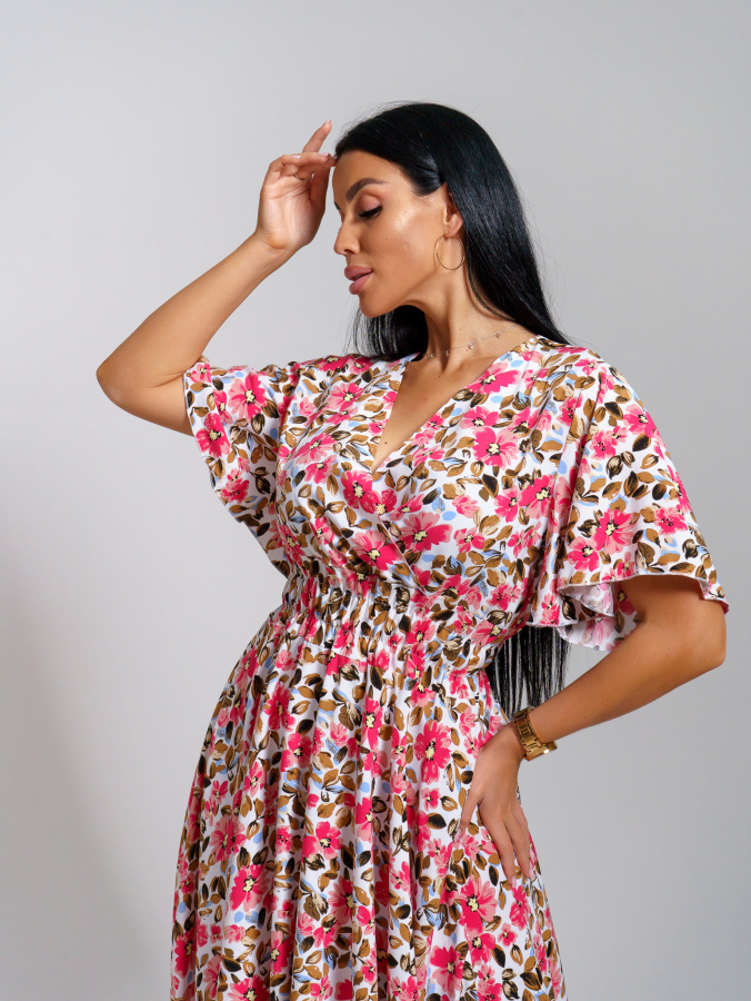 Ирис(цветы) платье