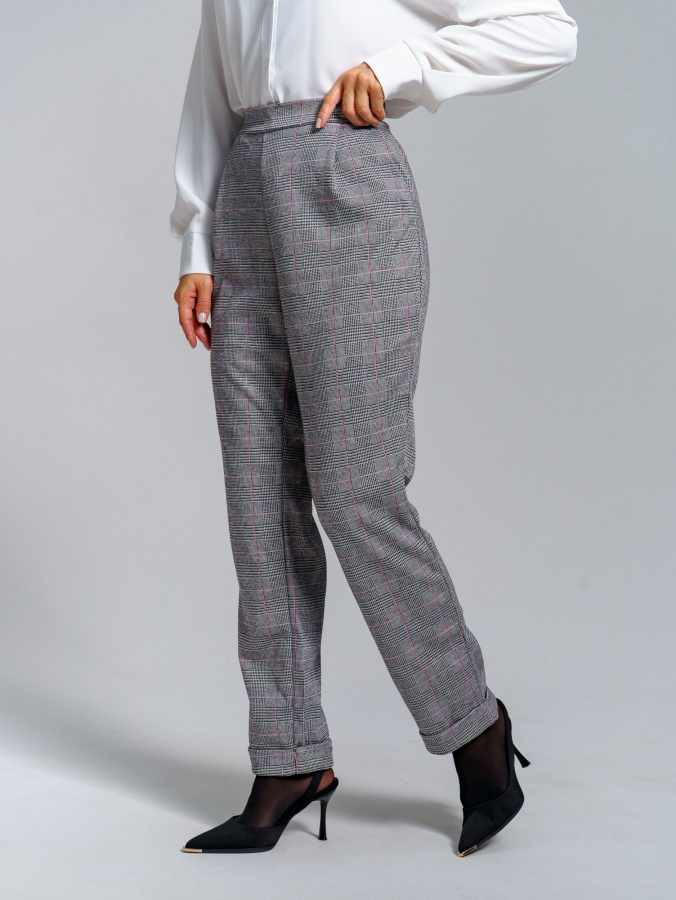 Стиль(розовый) брюки