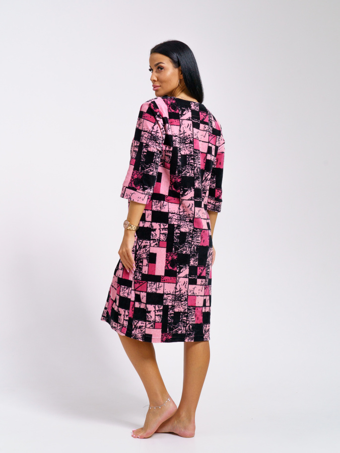 Азалия(розовый) халат