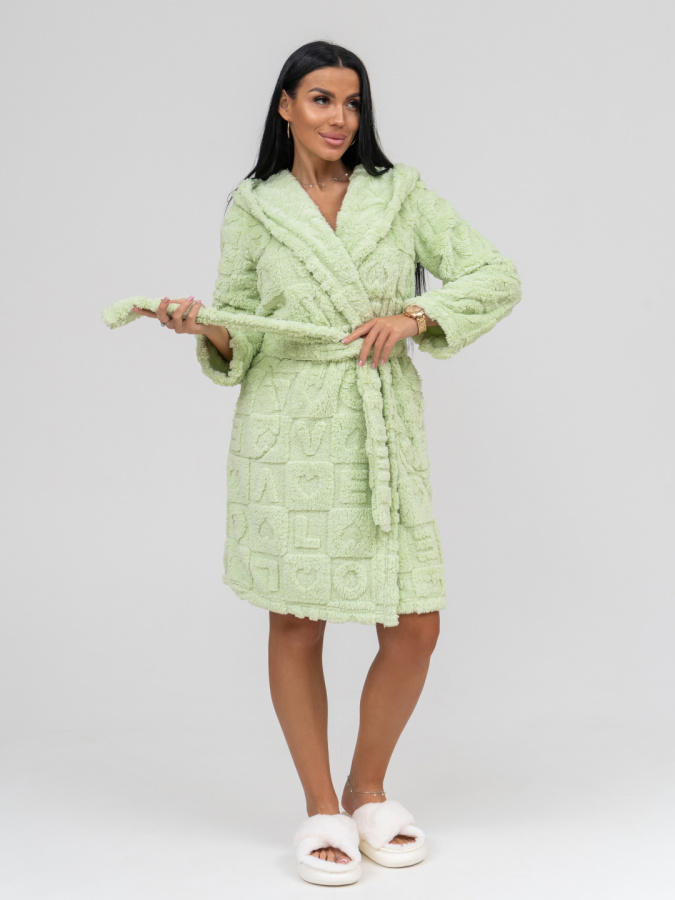 Ежик(фисташка) халат