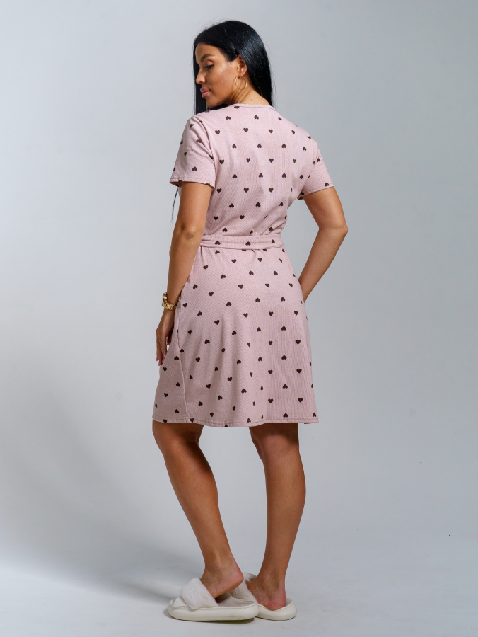 Рози(шоколад) халат