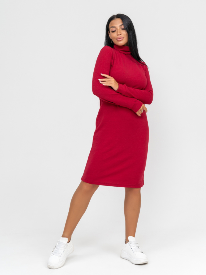 Мишель(бордо) платье