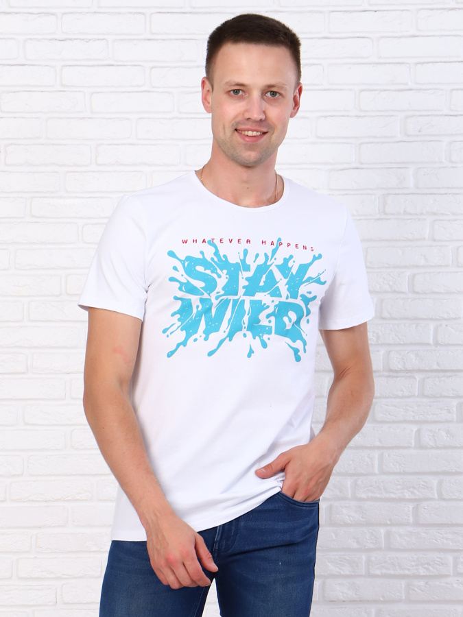 Вайлд (белый) футболка