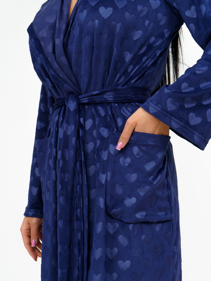 Лира(индиго) халат