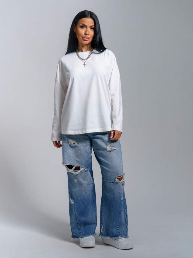 Лика(экрю) лонгслив