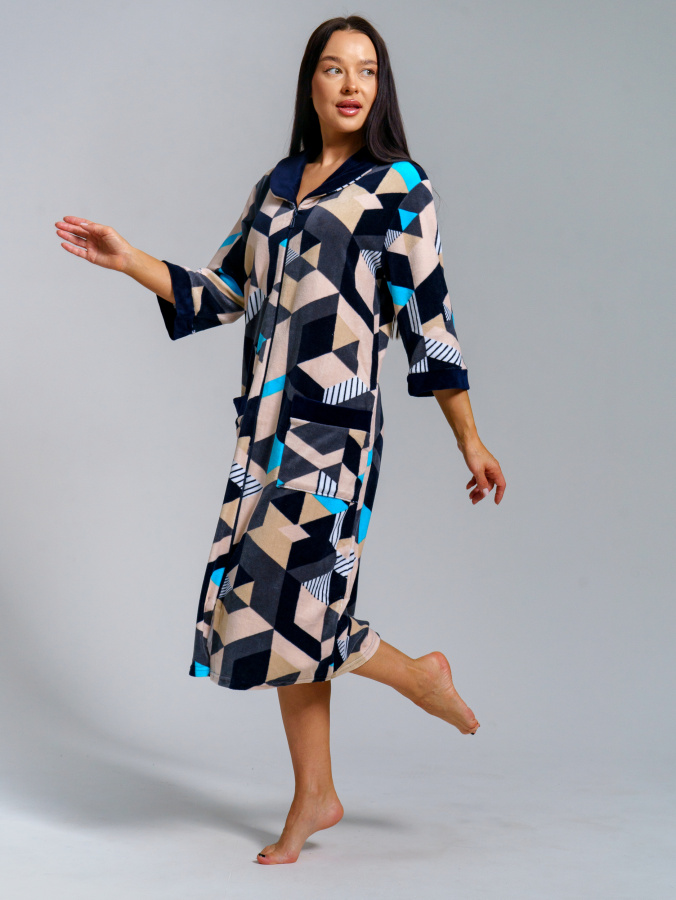 Амалия(бирюза) халат