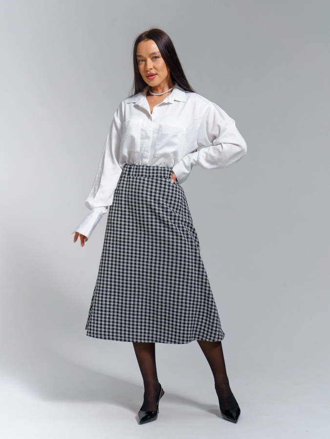 Клетка юбка