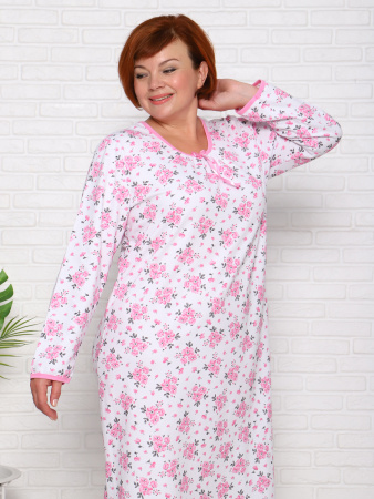 Дуняша (розовый) сорочка ночная
