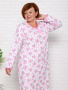 Дуняша (розовый) сорочка ночная