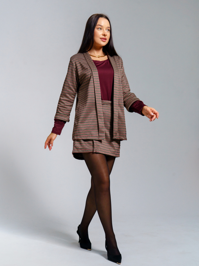 Беатрис (бордо) Жакет Беатрис (бордо) Жакет