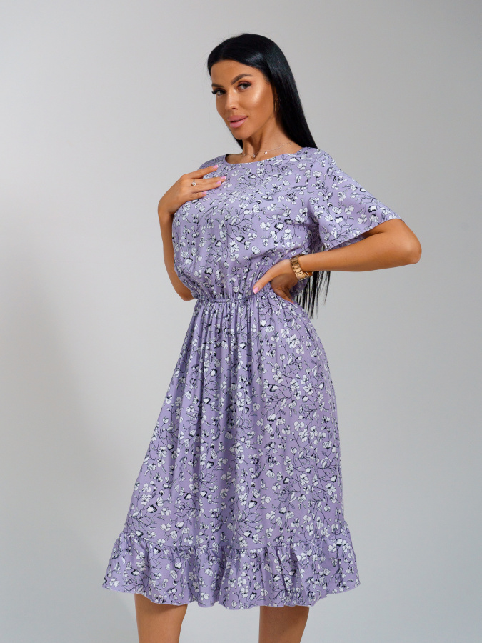 Кармен(лаванда) платье