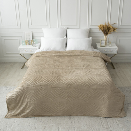 Клеопатра(орех) плед велсофт