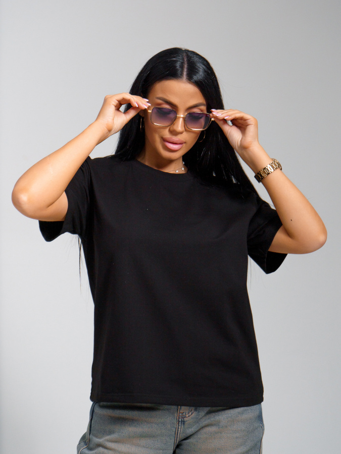 Оливия(черный) футболка