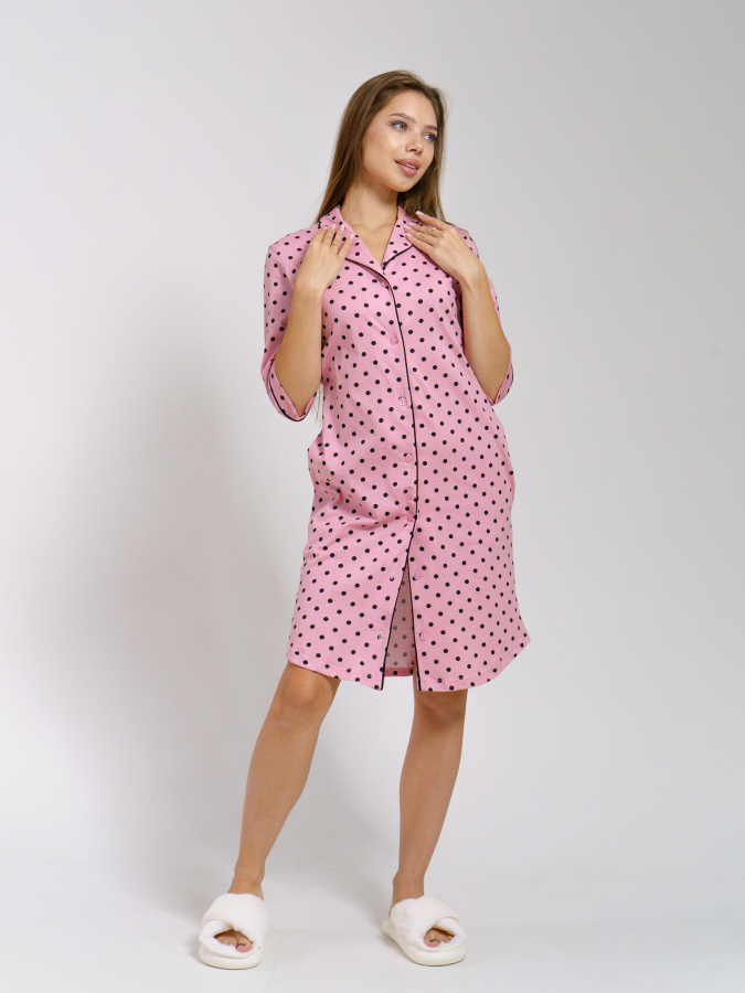 Вивьен(пудра) халат