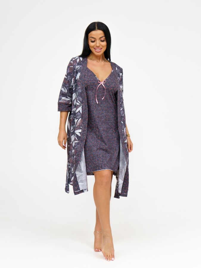 Мимоза(графит) комплект