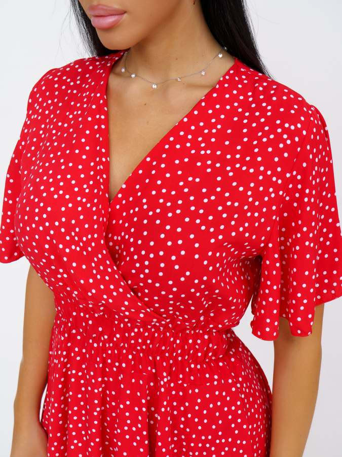 Ирис(красный) платье