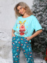 Барни(ментол) футболка+брюки