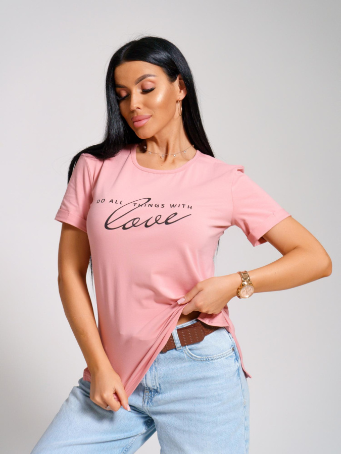 Браво(пудра) футболка