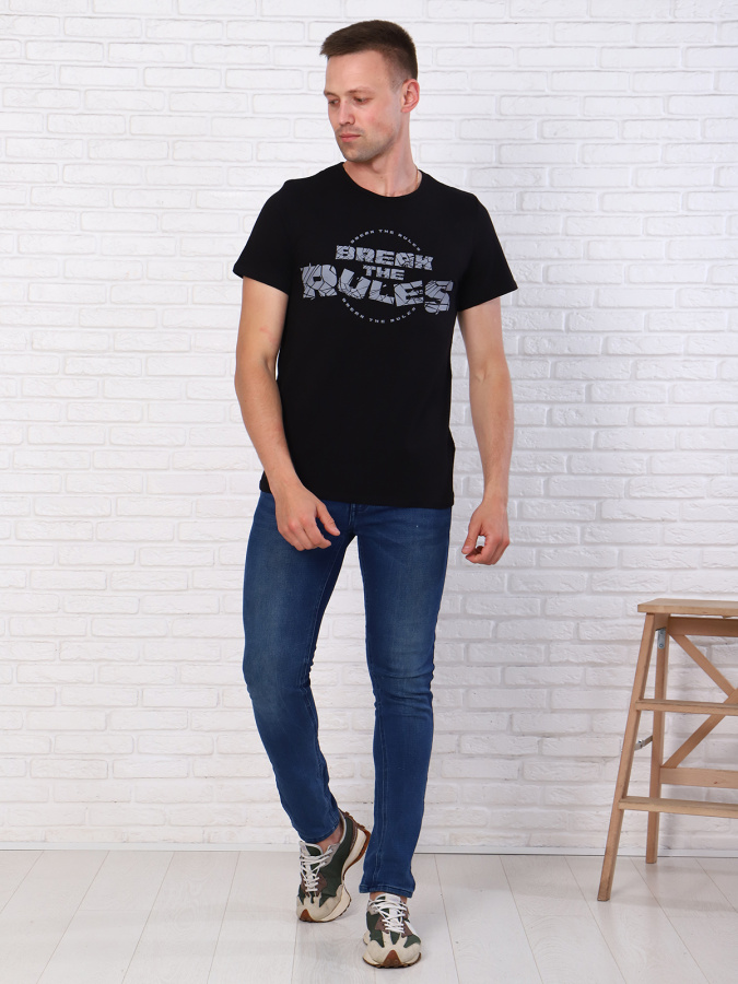 Рулс (чёрный) футболка