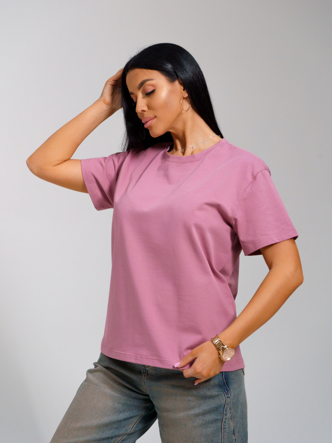 Оливия(розовый) футболка