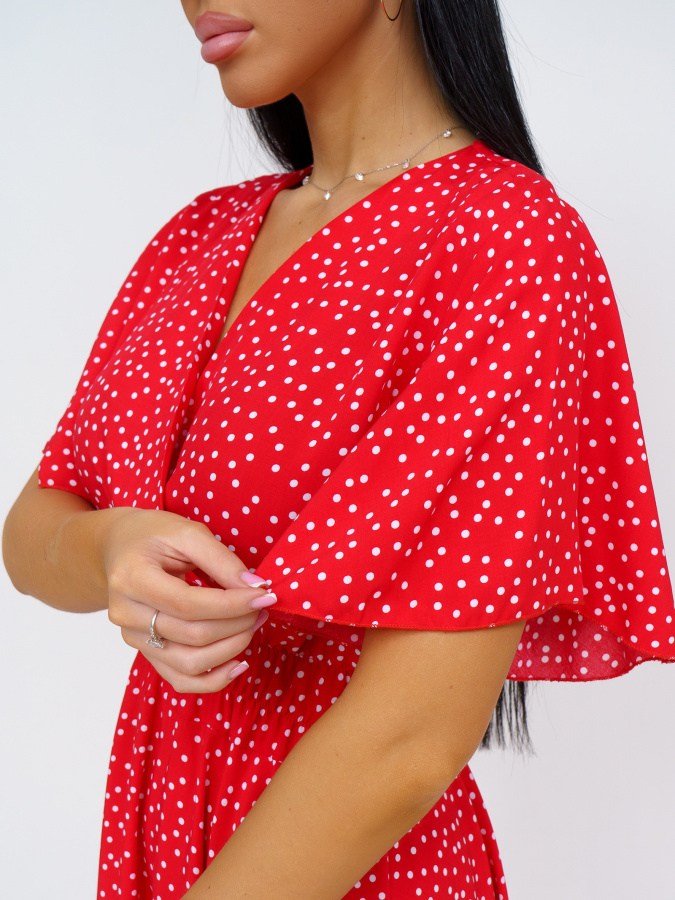 Ирис(красный) платье