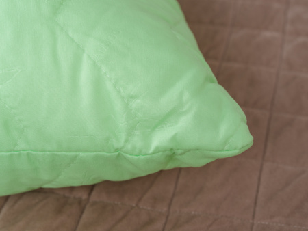 Подушка "Бамбук" микрофибра (зел) Подушка "Бамбук" микрофибра (зел)