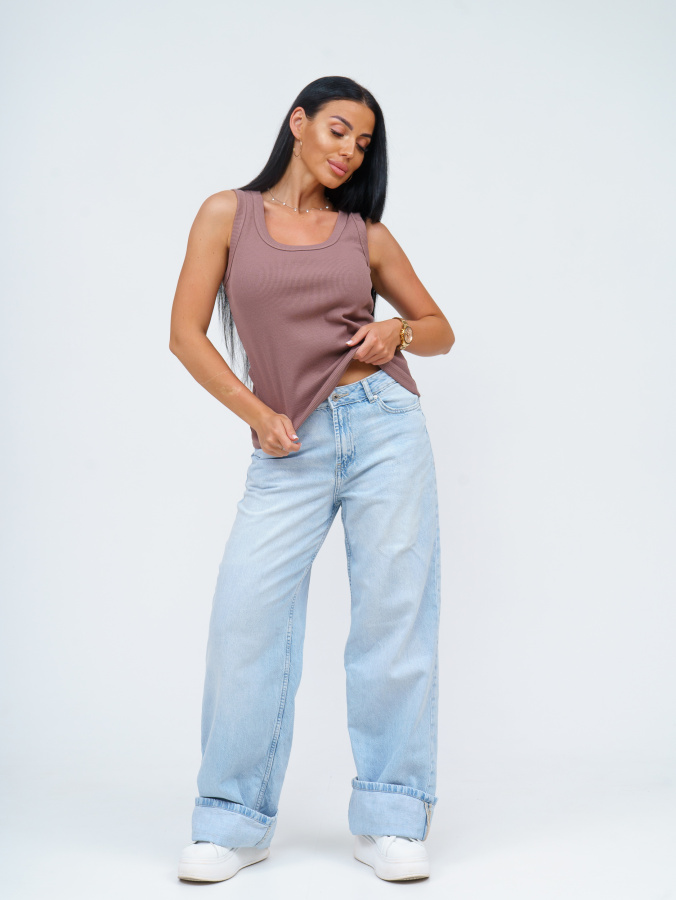 Мия(какао) майка женская