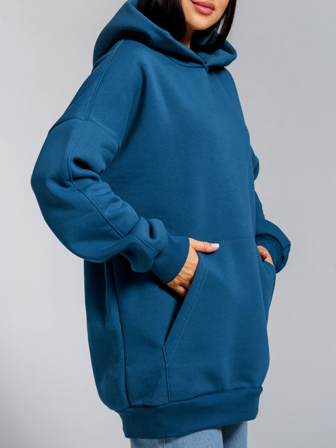 Перфект(индиго) толстовка(худи)