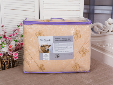 Одеяло "Овечья шерсть" зима тик