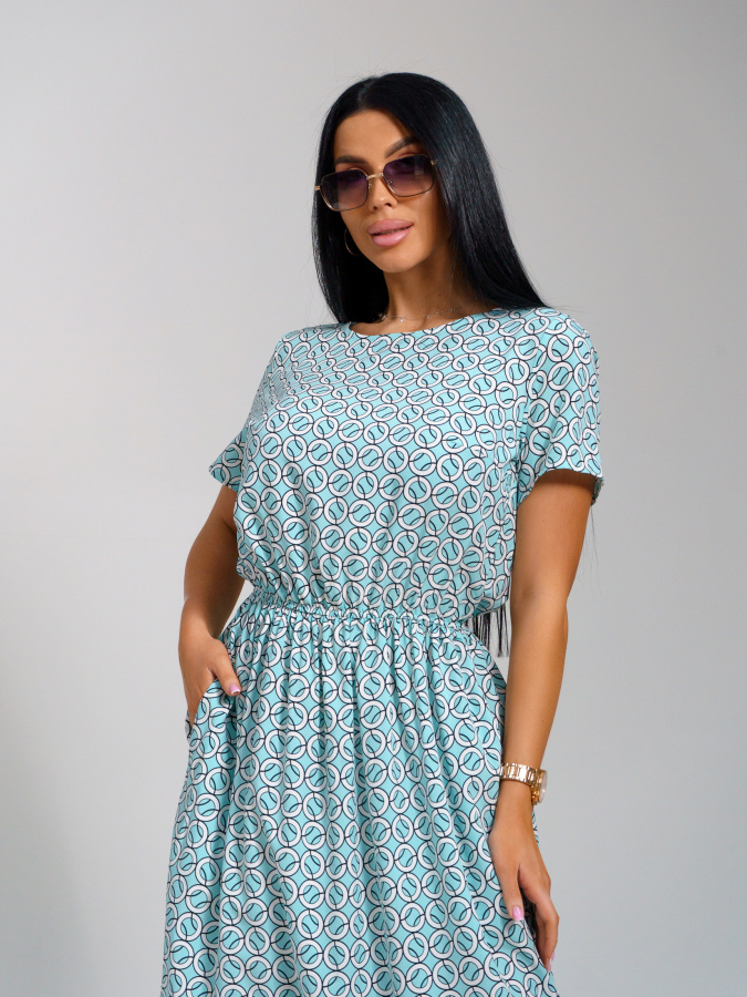 Ассоль(мятные кольца) платье