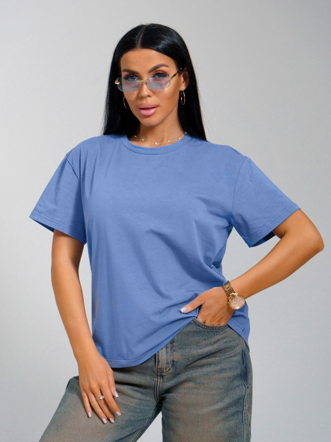 Оливия(фиалковый) футболка