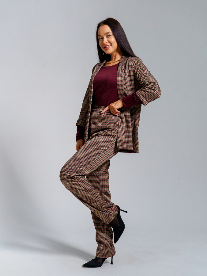 Камелия (бордо) Брюки Камелия (бордо) Брюки